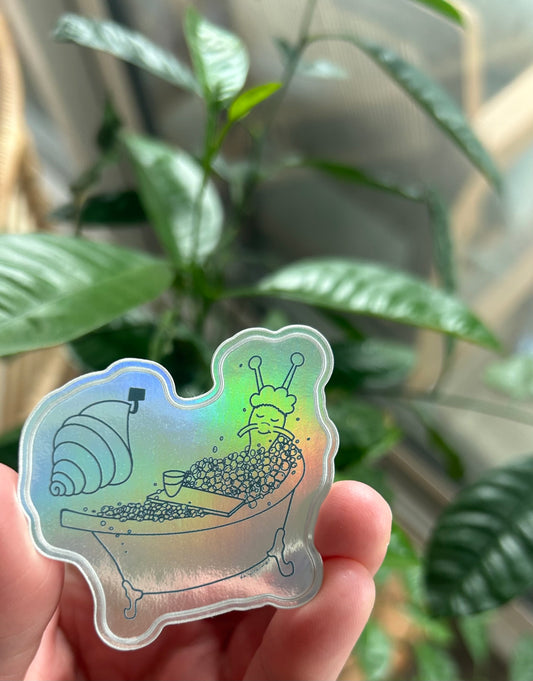 Friday Night | Holographic Sticker