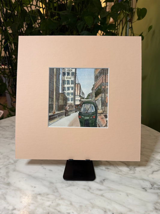 Sylhet, Bangladesh | Watercolour and ink original