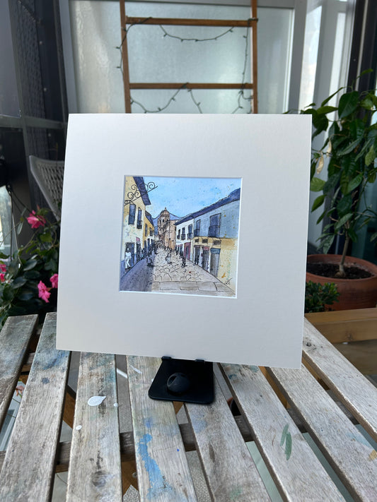 Cusco, Peru | Watercolour and ink original