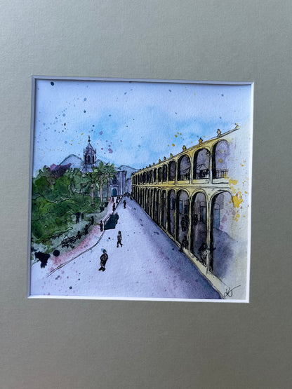 Arequipa, Peru | Watercolour and ink original